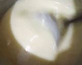 A picture of step 2 of Cheese cake custard.