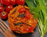 Medvehagymás, paradicsomos rizs (vegán) recept fázis 5 fotója