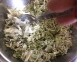 A picture of step 2 of Lauer Khosha Bora/Bottle gourd fritters.