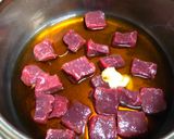 A picture of step 1 of Japanese Beef Rice.