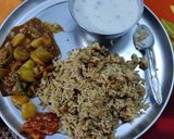 A picture of step 5 of Fresh Homemade Paneer, jeera onion Fried Rice.