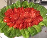 Une image de l'étape 4 de Trio de tomates à la romaine et mozzarella sauce balsamique.
