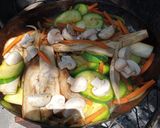 Foto del paso 2 de la receta: Vegetales de Viernes Santo en disco de arado 🔥