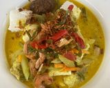 Foto langkah ke 3 dari resep Lontong sayur.