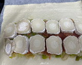 Foto del paso 2 de la receta: 602. Trenza de puerros y queso de cabra (entrante)