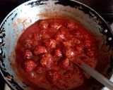 A picture of step 4 of Veg Manchurian.