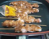 Foto langkah ke 4 dari resep Sate Ayam Madura (Bumbu Kacang).