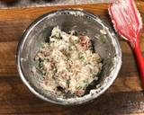 Creamy Jalapeo Stuffed Burgers with Raspberry Chipotle Sauce recipe step 3 photo
