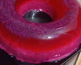 Foto langkah ke 6 dari resep Puding Buah Naga Merah.