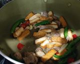 糯米椒醬爆豆干的食譜步驟3照片
