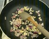 A picture of step 2 of Pumpkin and salt fish stew (veggie).