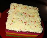 Foto langkah ke 9 dari resep Rainbow cake ekonomis.