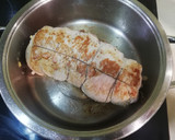 Foto del paso 3 de la receta: Redondo de cerdo relleno con salsa de Pedro Ximénez