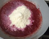 A picture of step 2 of Beetroot Coconut Laddu.