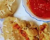 A picture of step 7 of Cheese vegetables Dumplings With Red Sauce.