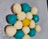 Foto del paso 3 de la receta: Galletitas ¡Vamos, vamos Argentina ! 🇦🇷