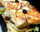 Foto del paso 8 de la receta Hamburguesa en pan de focaccia casero