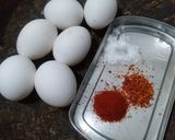 A picture of step 1 of इंस्टेंट अंडा ऑमलेट (Instant anda Omlate recipe in hindi).