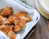 Foto del passaggio 6 della ricetta Alette di pollo panate al forno 🍗❤️