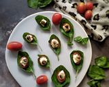 Foto del paso 1 de la receta: Ojos capreses locos