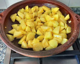 Foto del paso 7 de la receta: Gambas al fish masala con patatas confitadas en fumet de gambas
