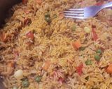 A picture of step 8 of Arroz con Chancho (Peruvian Pork Rice) 🇵🇪.