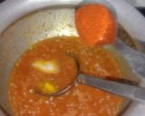 A picture of step 3 of Dal palak.
