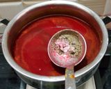 பீட்ரூட் கேரட் சூப்(beetroot carrot soup recipe in tamil) ரெசிபி ஸ்டேப் 4 புகைப்படம்