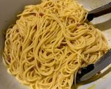 A picture of step 5 of Pasta alla Carbonara I.