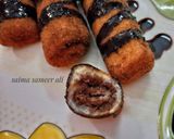 A picture of step 4 of Chocolate rolls.