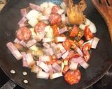 Foto del paso 3 de la receta: Guisantes con bacon y chorizo de toda la vida, fáciles y ricos, cada uno su toque unipersonal 😋