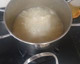 A picture of step 2 of Lentils with Asturian Compango.