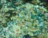 A picture of step 5 of Corn spinach cheesy pocket parathas.