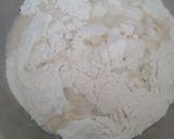 A picture of step 1 of Chicken fish bread.