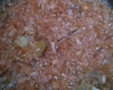 A picture of step 2 of Mutton Pulao.