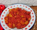 Foto langkah ke 5 dari resep Telur Ceplok&kentang balado.