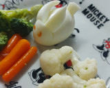 Foto del paso 5 de la receta: Conejo de huevo cocido
