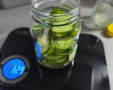 Foto del paso 5 de la receta Pepinillos en vinagre con hierbas frescas