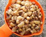A picture of step 1 of Beans balls.