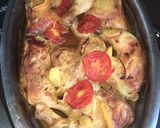 Une image de l'étape 5 de Cuisses de poulet au four.