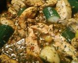 A picture of step 8 of Preserved Lemon Chicken Moroccan influenced.