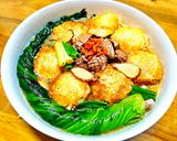 麻油腰子麵線煎（創意料理）的食譜步驟4照片