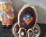 Foto del paso 8 de la receta: Huevo de Pascuas con base comestible 🍫🍫🍫🍫