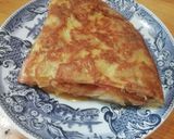 Foto del paso 1 de la receta: Tortilla de patatas con jamón York y queso