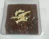 A picture of step 6 of Hershey's Chocolate pudding.