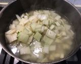 Une image de l'étape 6 de Gratin de blettes et panais au jambon blanc et emmental.