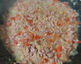 Foto del paso 4 de la receta: Berenjena rellena de carne, verduras y bechamel