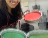 Foto del paso 2 de la receta: Pastel arco iris unicornio