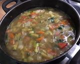 Une image de l'étape 15 de Soupe de légumes au bouillon de crevettes black tiger.