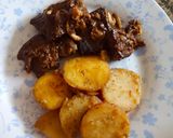 Foto del paso 4 de la receta: Hígado de res encebollado con batata